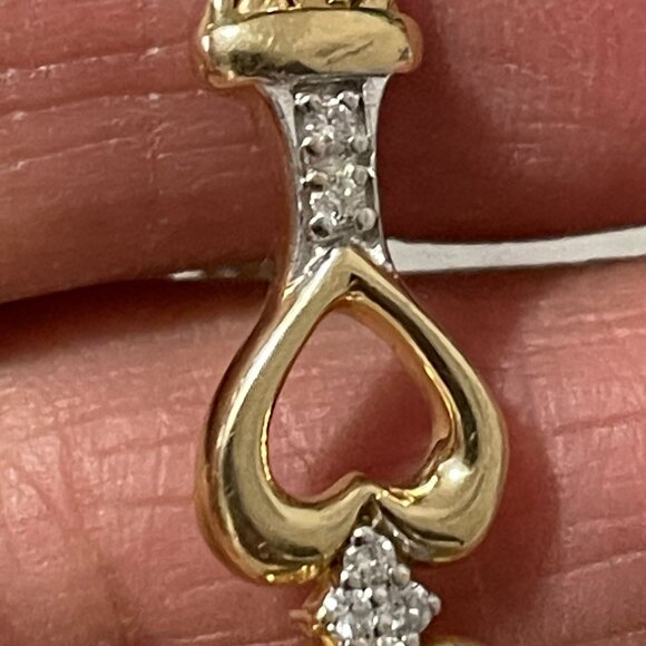 14K Yellow Gold and Diamonds AK Atasay Kuyumculuk 8" Byzantine Bracelet 7.58 gms - Picture 6 of 12